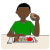 eat lunch