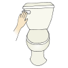 Flush+the+toilet Picture