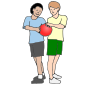 Pass a Ball Around the Side