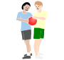 Pass a Ball Around the Side