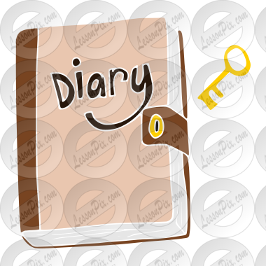 Diary Stencil