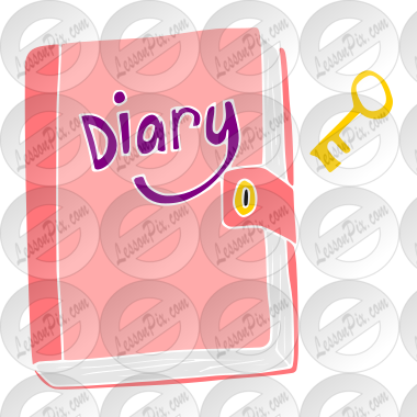 Diary Stencil