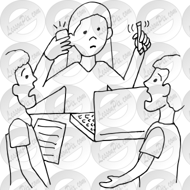 Busy  Outline