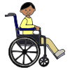 Boy in Wheelchair Picture