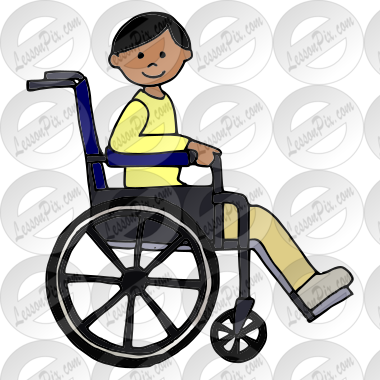 Boy in Wheelchair Picture