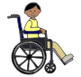 Boy in Wheelchair Picture