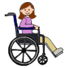 Girl in Wheelchair Picture