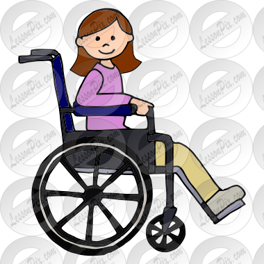 Girl in Wheelchair Picture