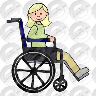 Girl in Wheelchair Picture