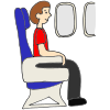 I+will+sit+on+the+plane_+put+on+my+seat+belt+and+wait+for+the+plane+to+take+off. Picture