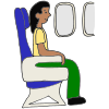 Seat on a Plane