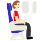 Seat on a Plane