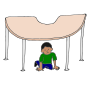 Under Table  Picture