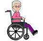 Woman in Wheelchair