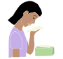 Spit in Tissue