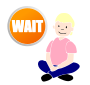 Wait Stencil