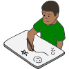 Draw on Table