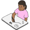 Draw on Table