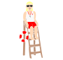 Lifeguard Stencil