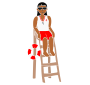 Lifeguard Stencil