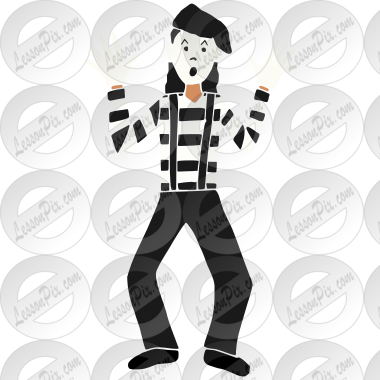 Mime Stencil