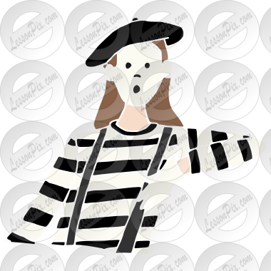 Mime  Stencil