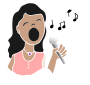 Singing  Stencil