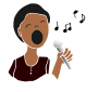 Singing  Stencil