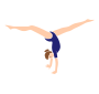 Gymnastics Stencil