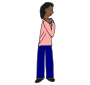 Twist with Arms Crossed  Picture