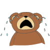 sad bear