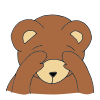 shy bear