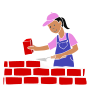 Bricklayer Stencil