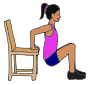 Chair Push-Ups Picture