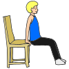 Chair Push-Ups Picture