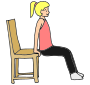 Chair Push-Ups Picture