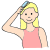 comb hair