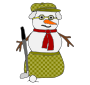 Grandpa Snowman