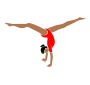 Gymnastics Stencil