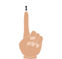 One
