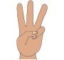 Three