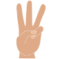 Three