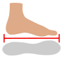 Shoe Size Stencil