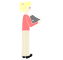 Hold Laptop