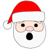 Surprised Santa