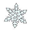 The+snowflake+is+white. Picture