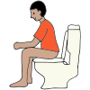 Go to the bathroom