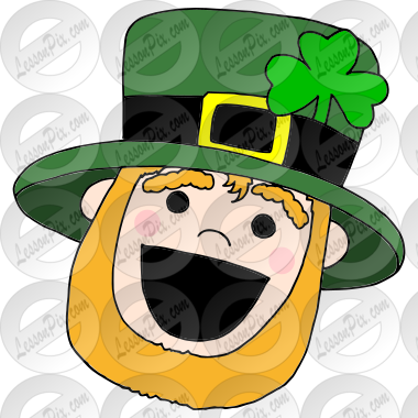 Excited Leprechaun Picture