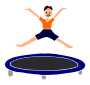 Trampoline Stencil