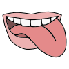 Tongue On Side